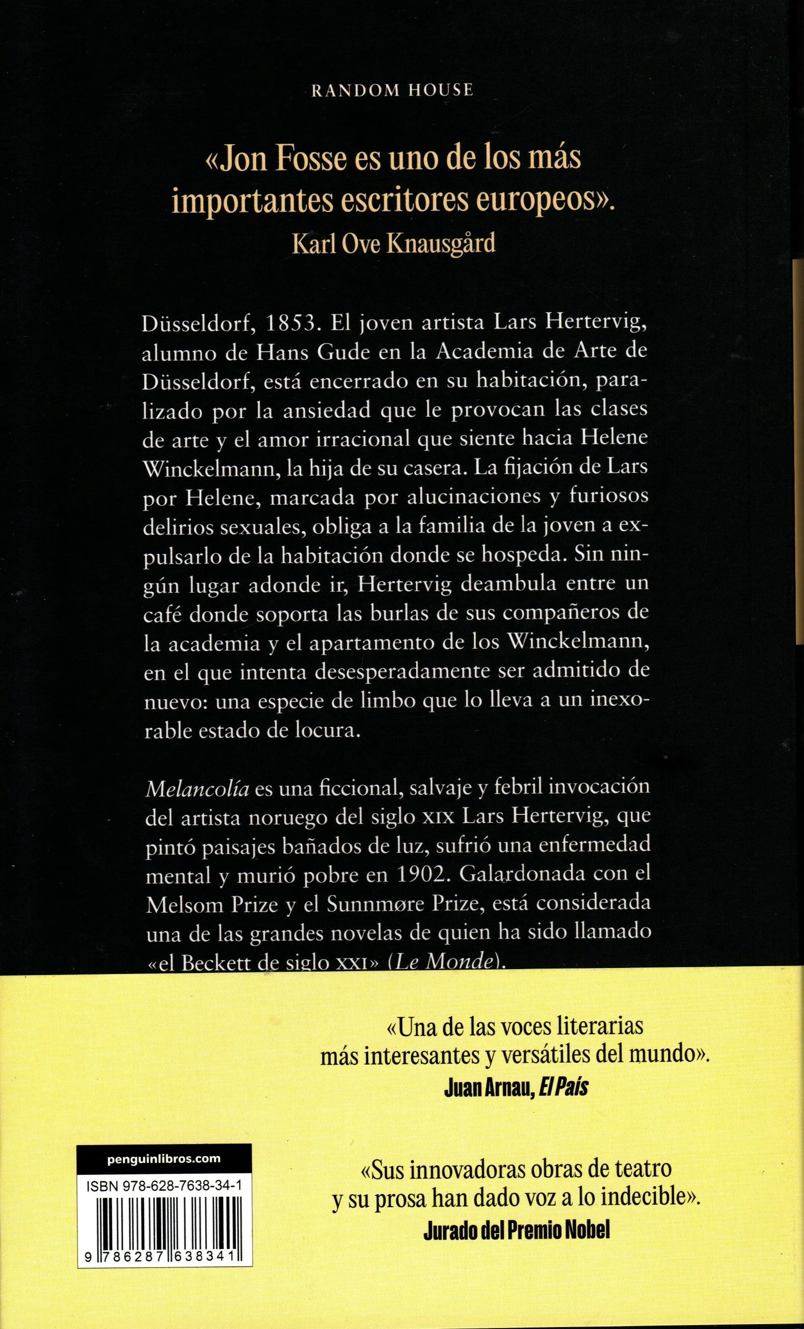 Libro JON FOSSE - MELANCOLIA - Image 2