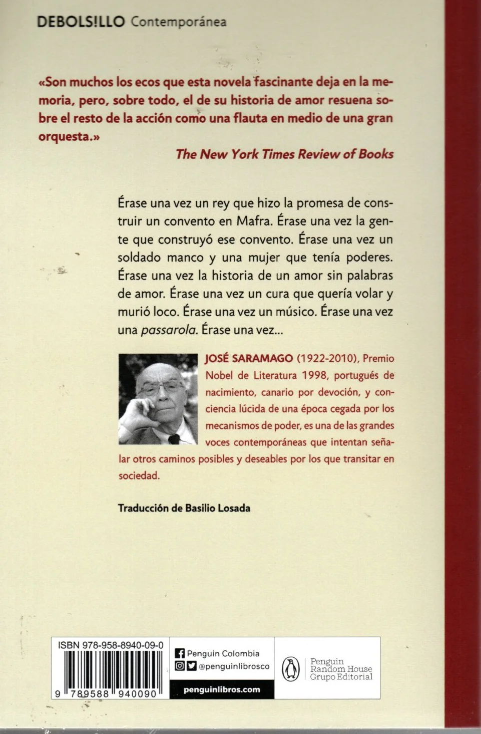 Libro José Saramago - Memorial del convento - Image 2