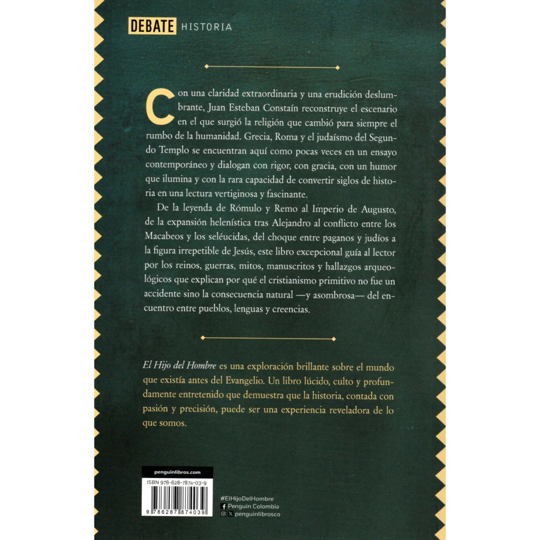 Libro Juan Esteban Constaín - El Hijo Del Hombre - Image 2