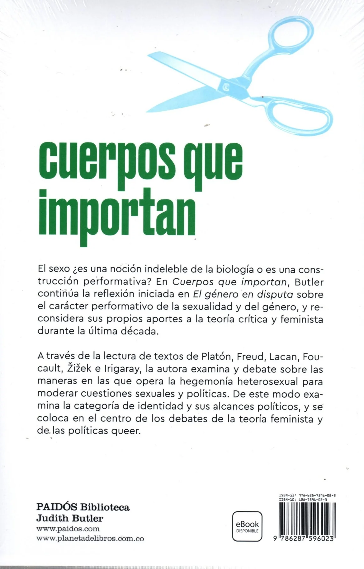 Libro Judith Butler - Cuerpos Que Importan - Image 2