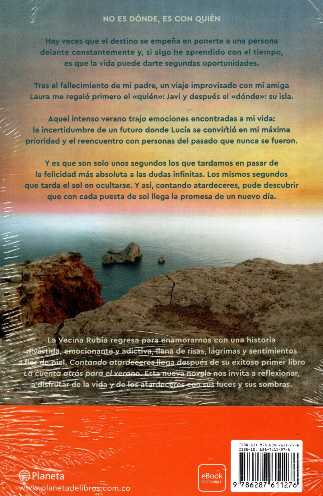Libro La Vecina Rubia - Contando Atardeceres - Image 2