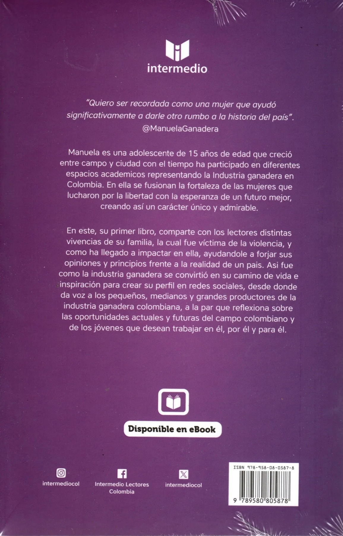 Libro Manuela Reyes Parada - Manuela ganadera - Image 2