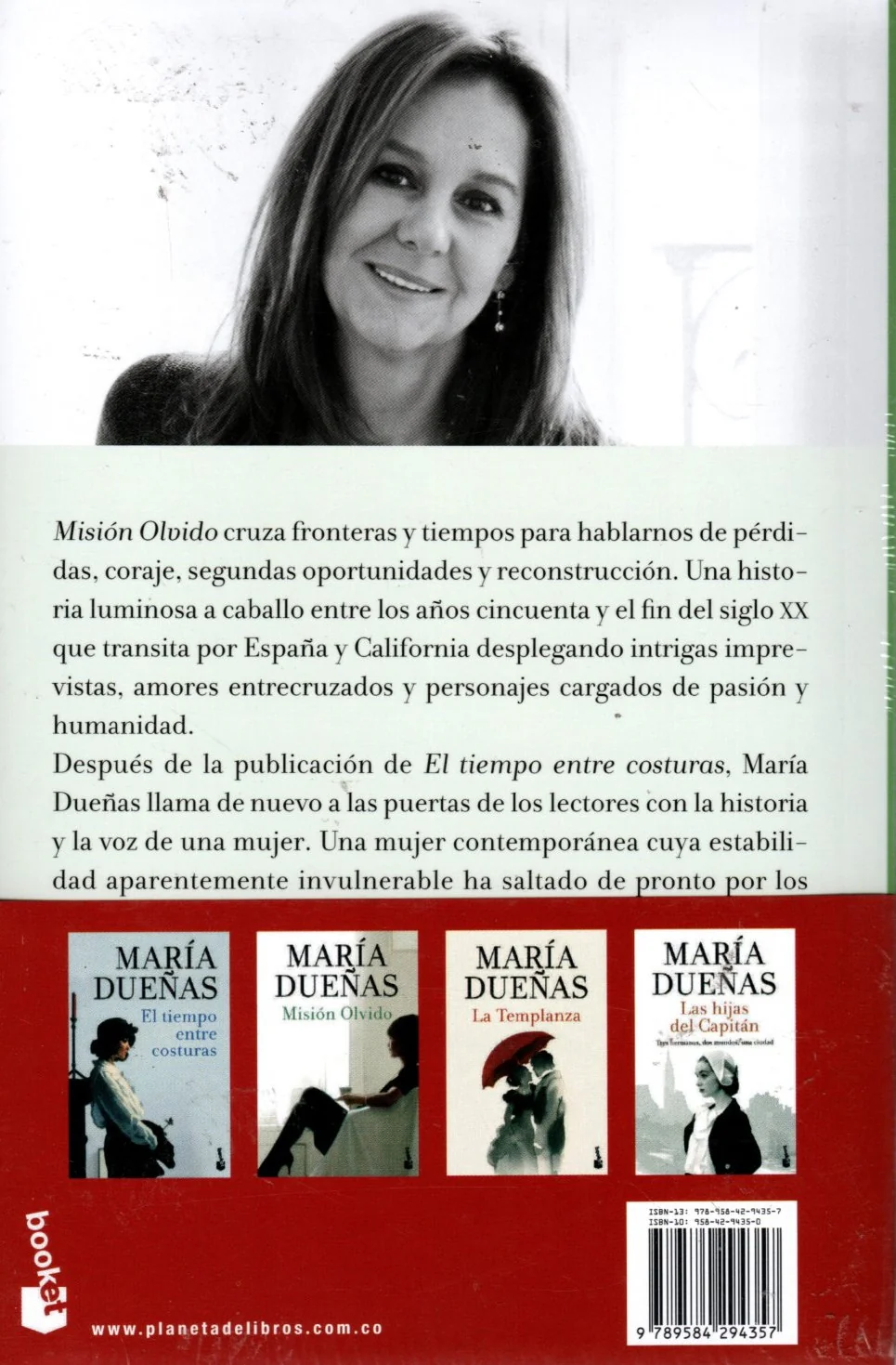 Libro María Dueñas - Misión Olvido - Image 2