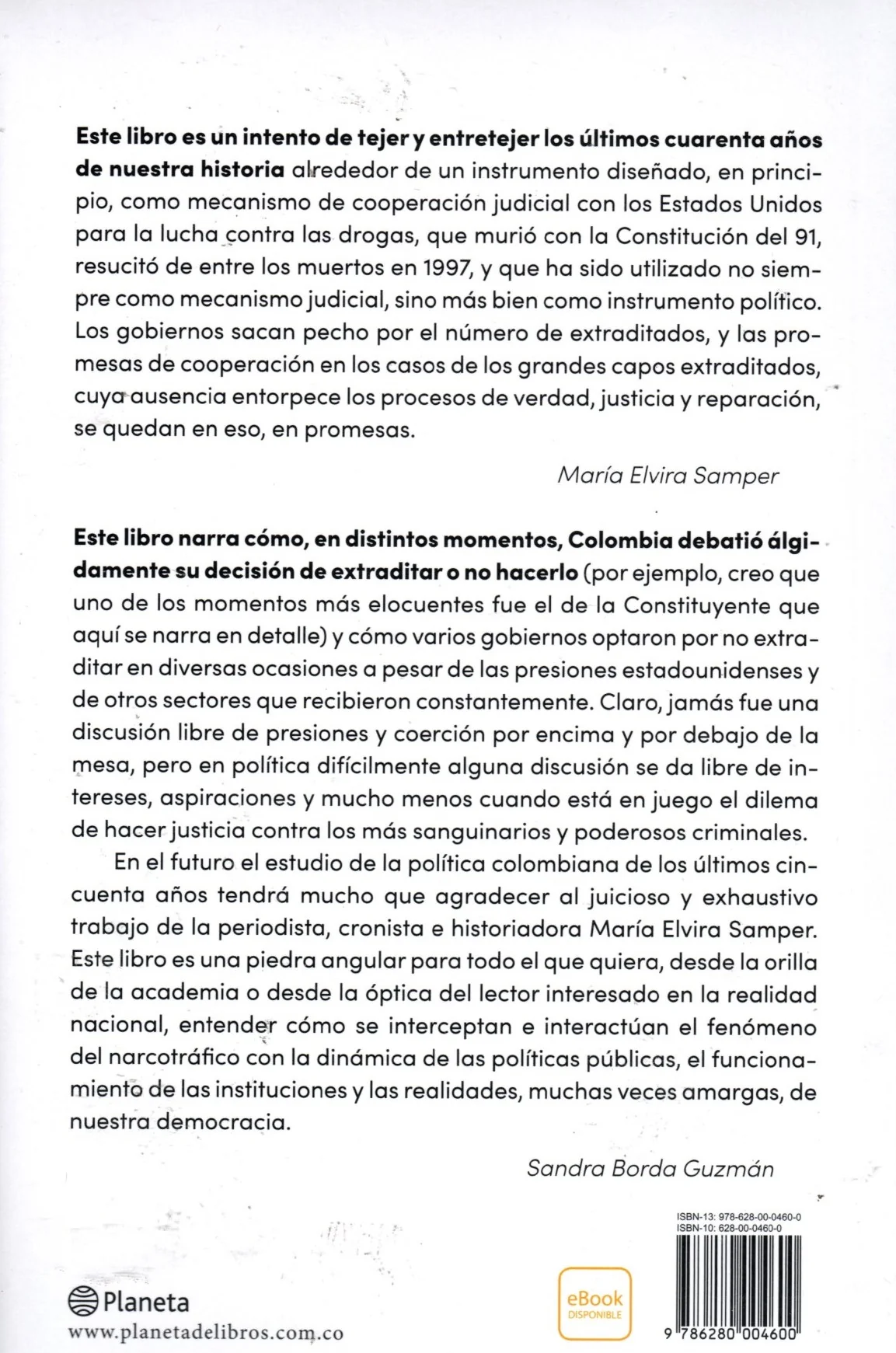 Libro María Elvira Samper - Extradición - Image 2