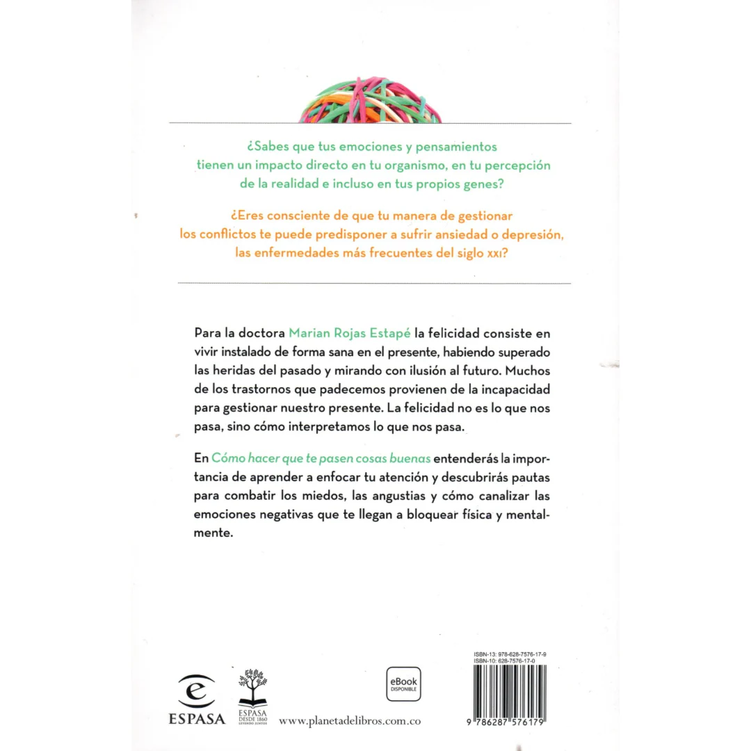 Libro Marian Rojas Estapé - Cómo hacer que te pasen cosas buenas - Image 2