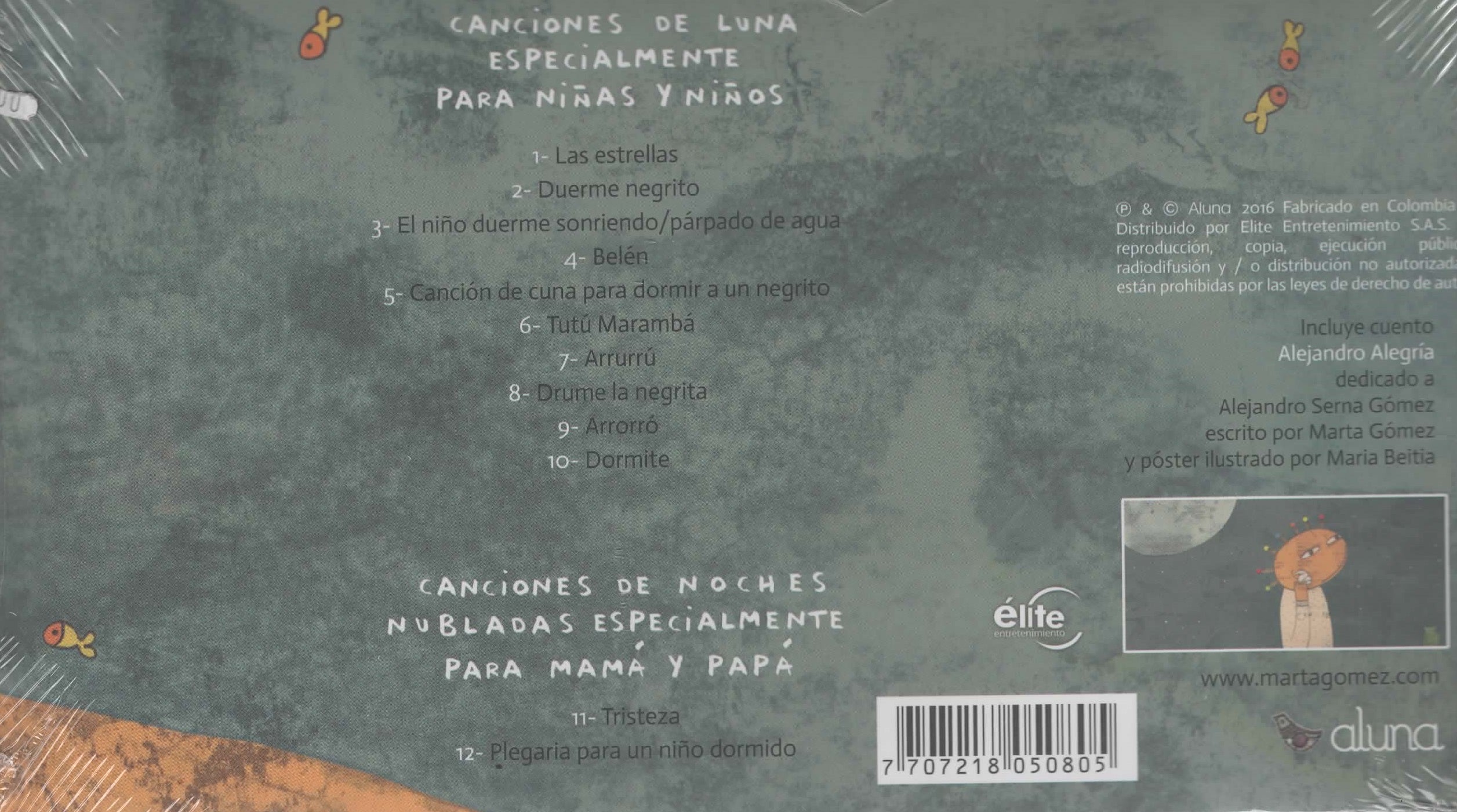 Libro + CD Marta Gómez - Canciones De Luna - Image 2