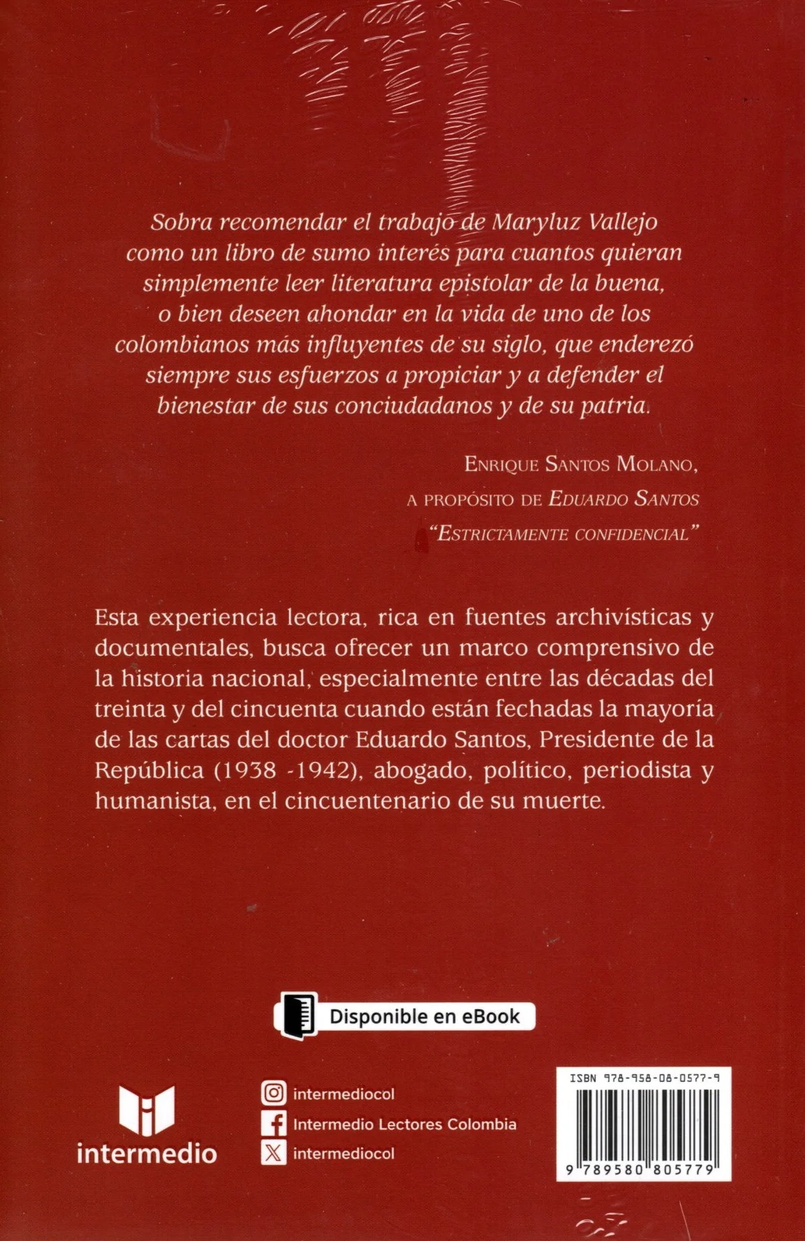 Libro Maryluz Vallejo Mejía - "Estrictamente confidencial" - Image 2