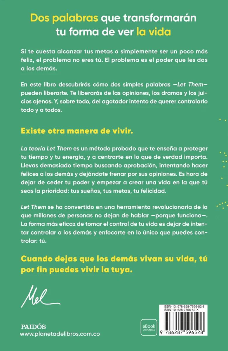 Libro Mel Robbins - La teoría Let Them. La clave está en soltar - Image 2