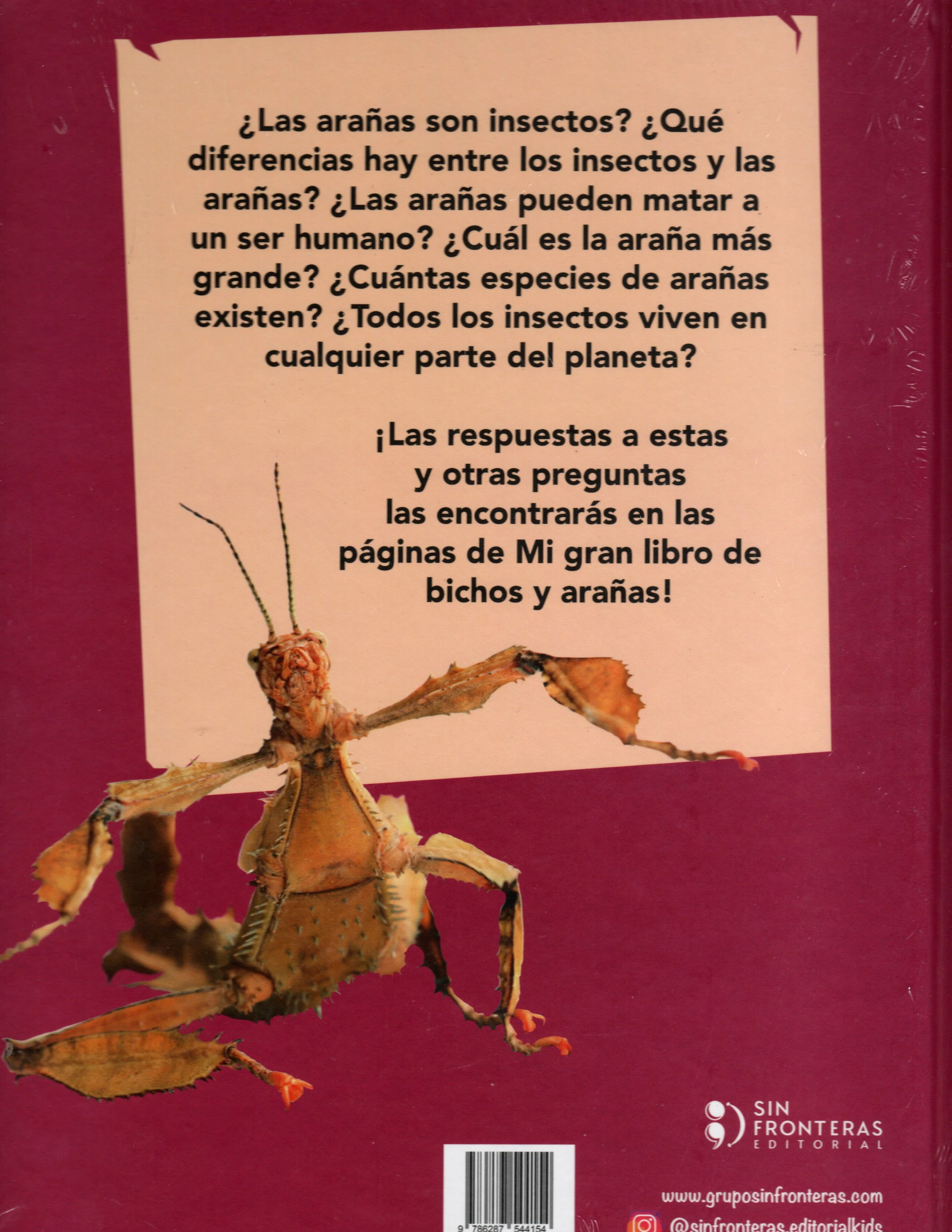 Libro Mi Gran Libro De Bichos Y Arañas - Image 2