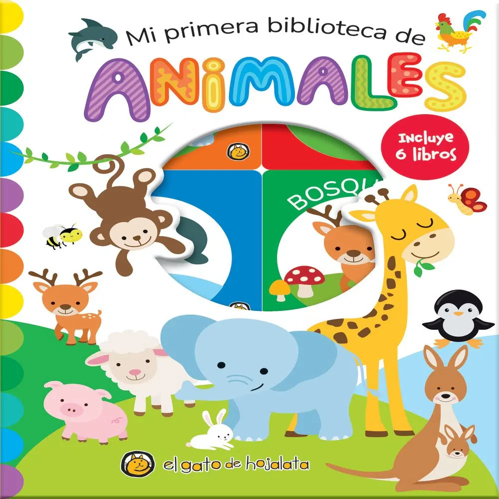 Libro Mi Primera Biblioteca De Animales