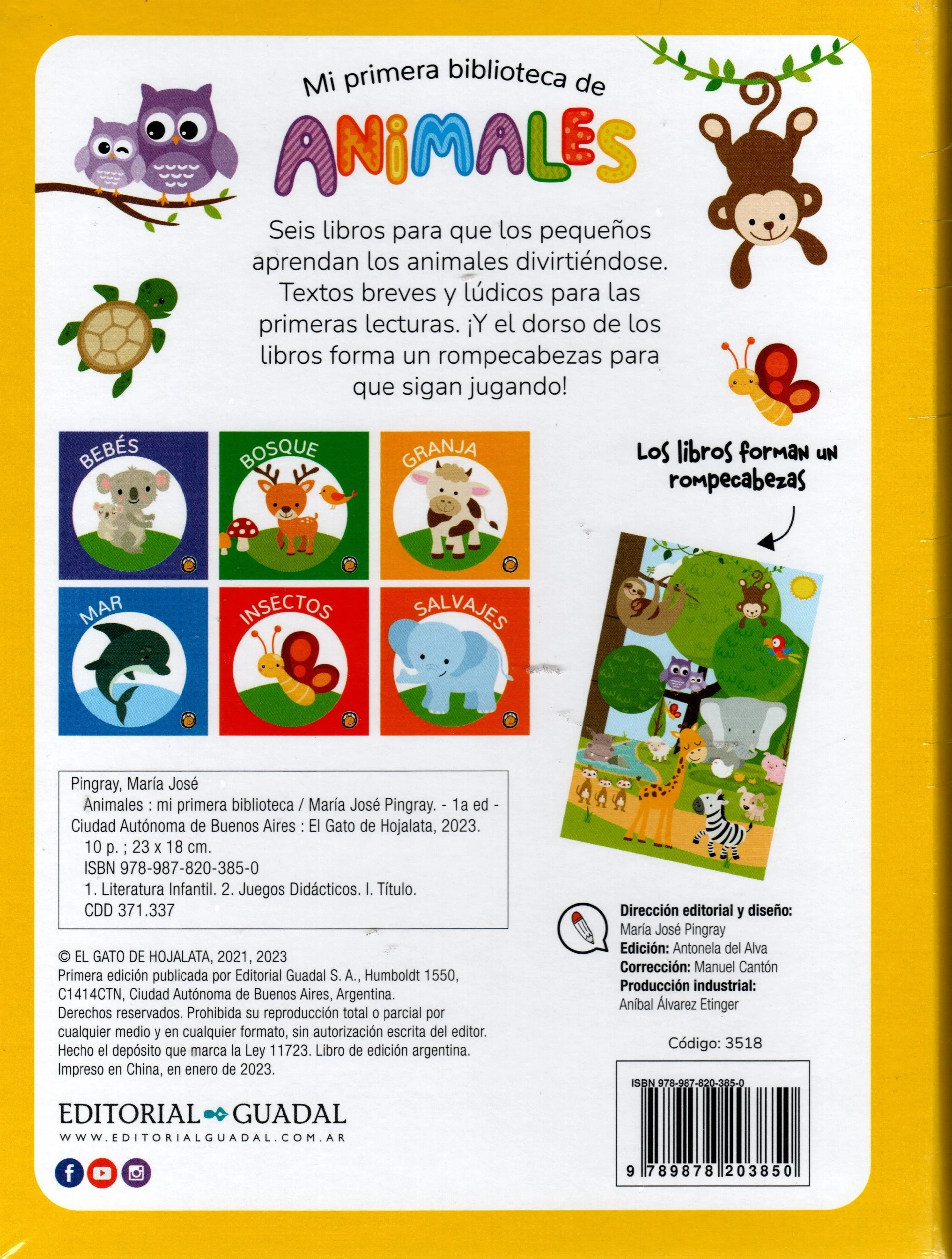 Libro Mi Primera Biblioteca De Animales - Image 2