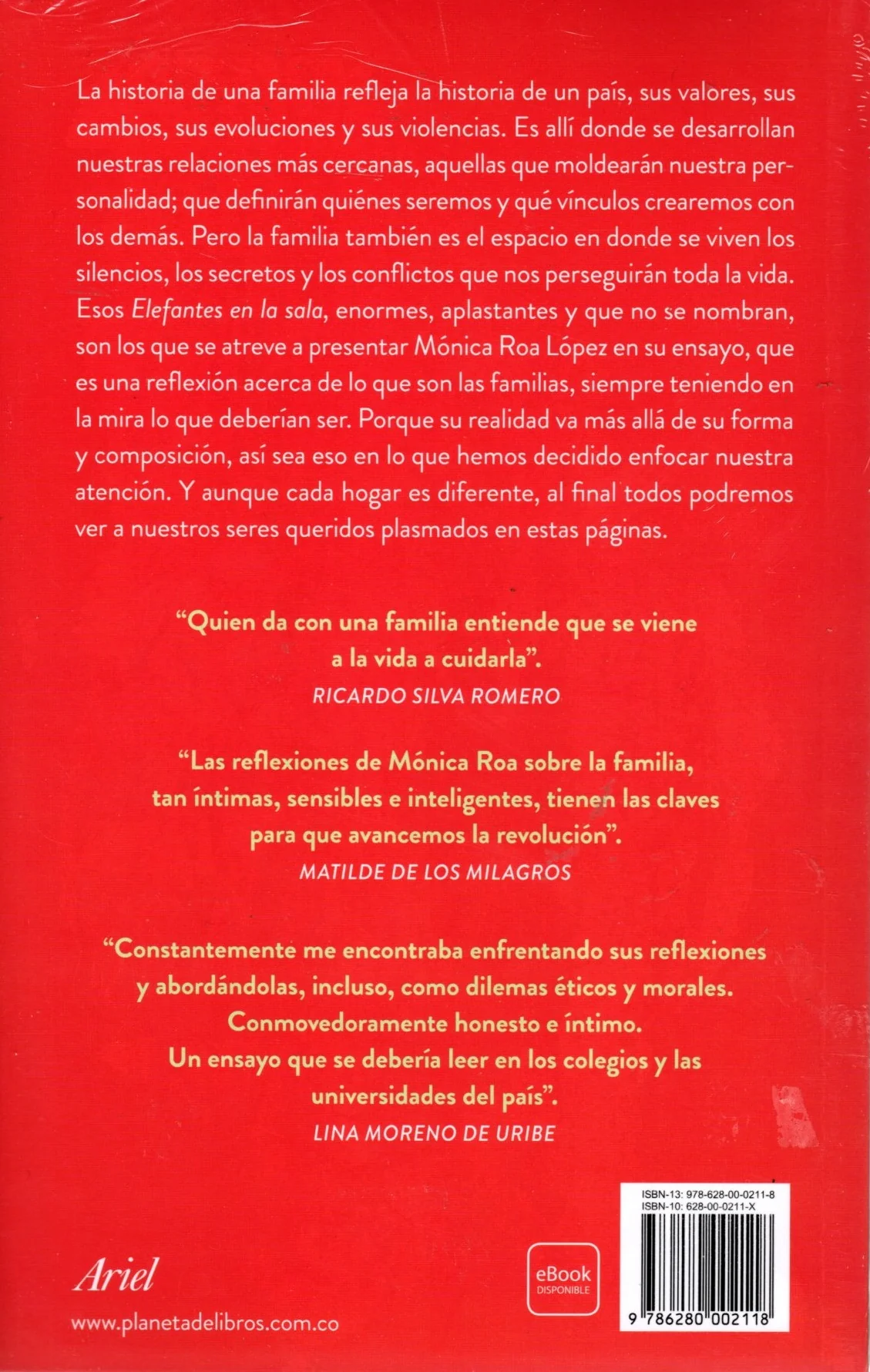 Libro Mónica Roa López - Elefantes En La Sala - Image 2