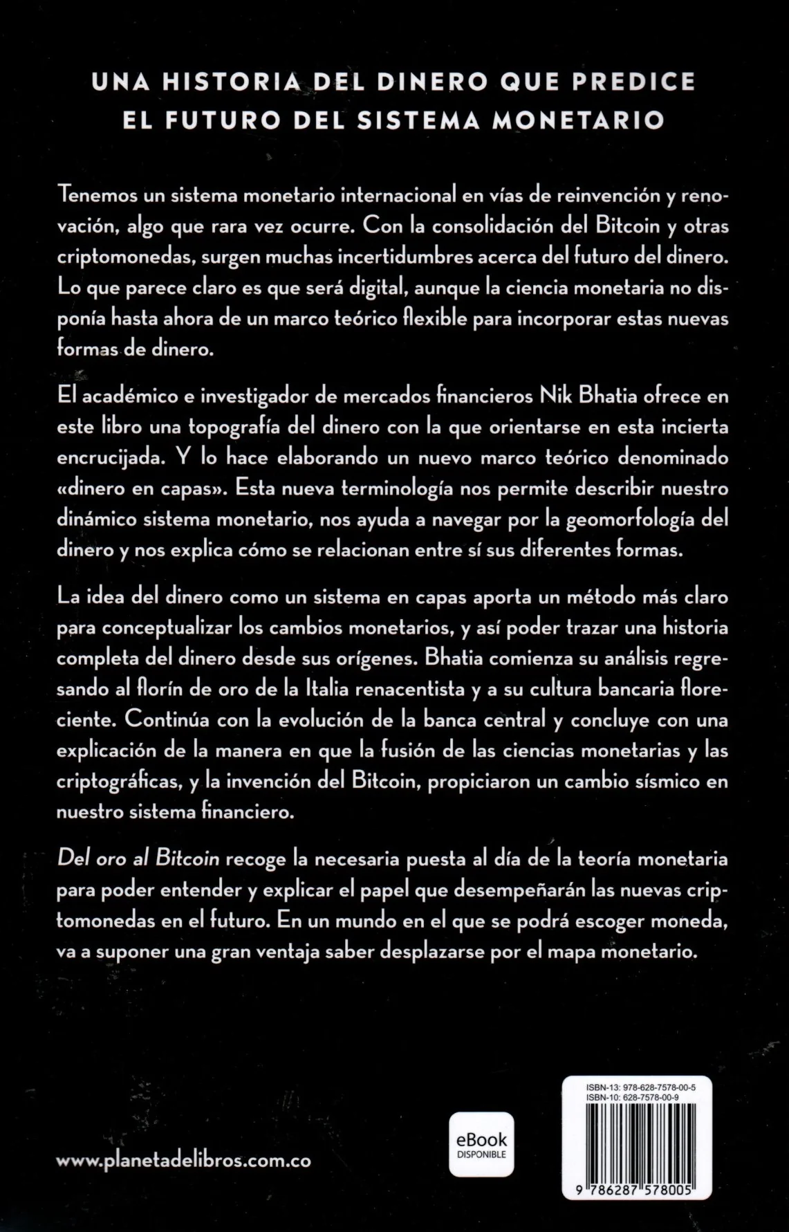 Libro Nik Bhatia - Del Oro Al Bitcoin - Image 2