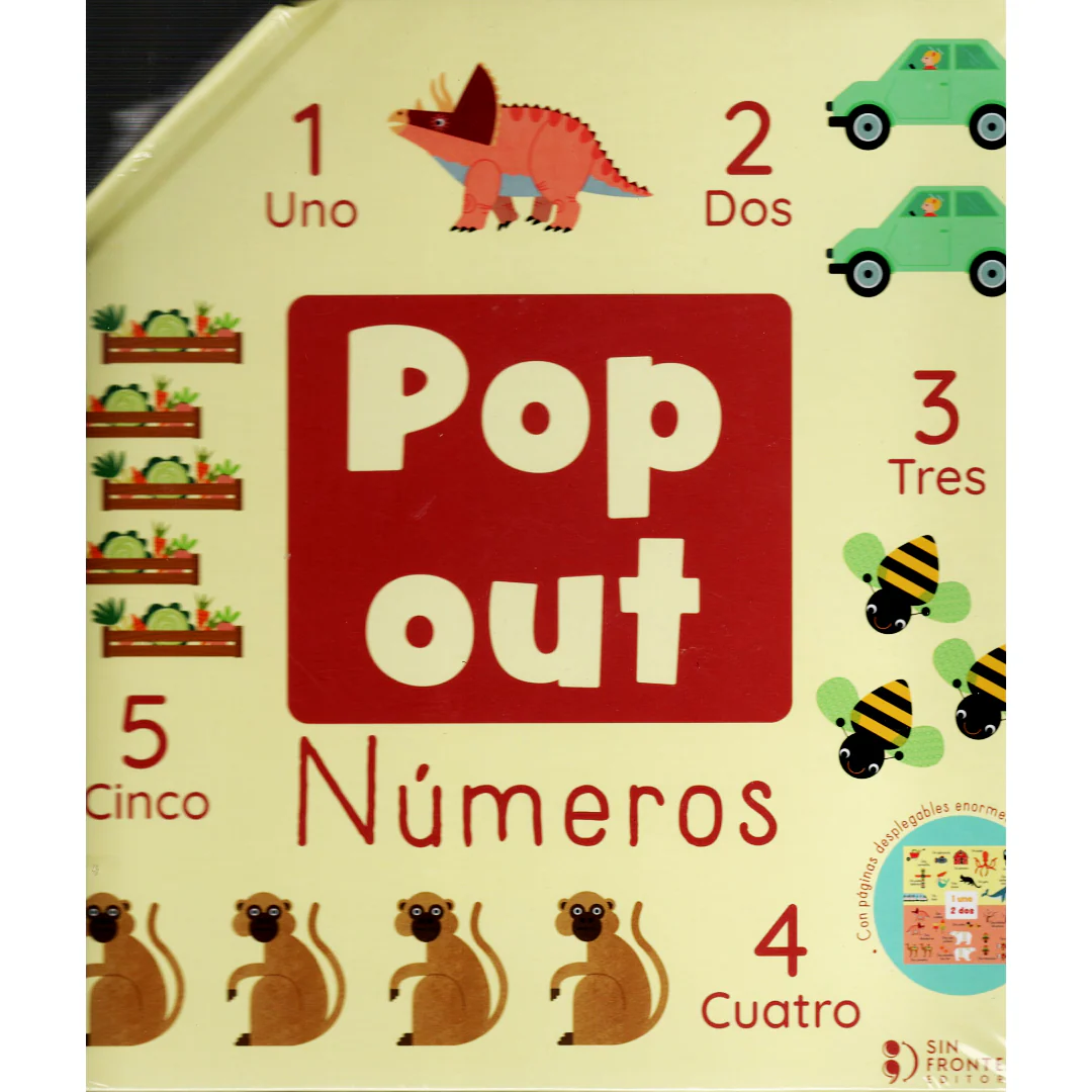 Libro Pop out números