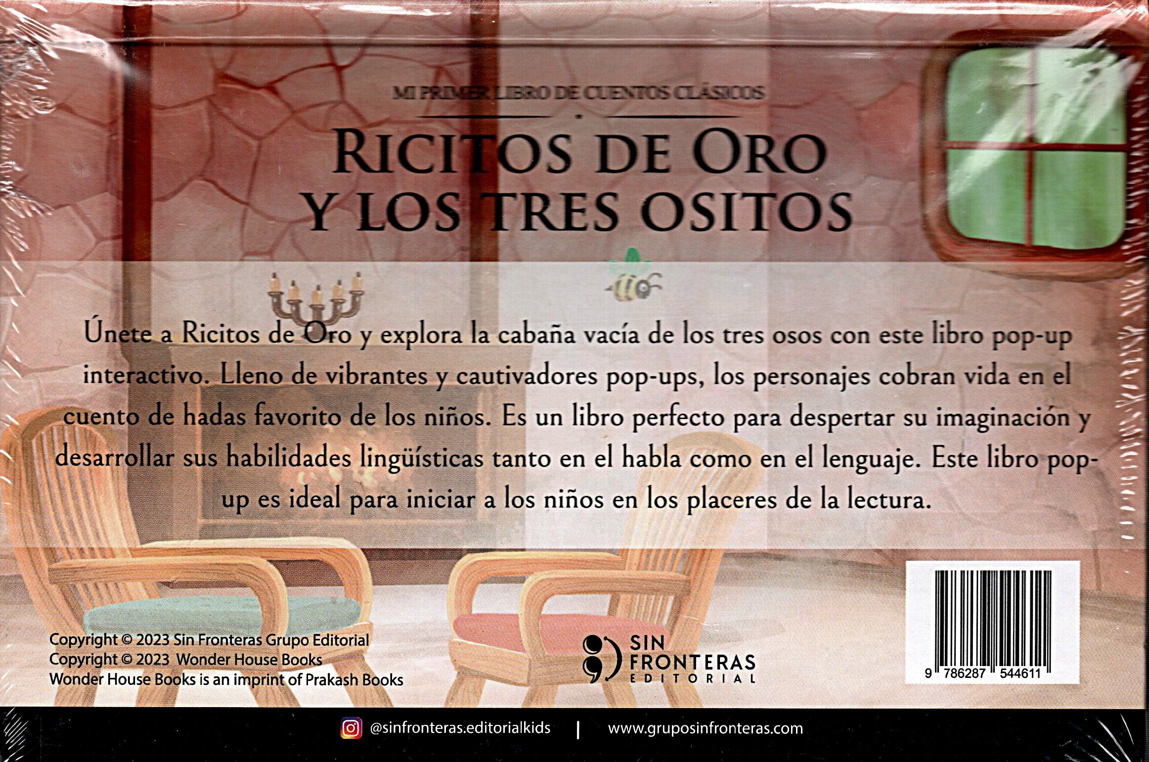Libro Ricitos de Oro: Cuentos clásicos POP-UP - Image 2