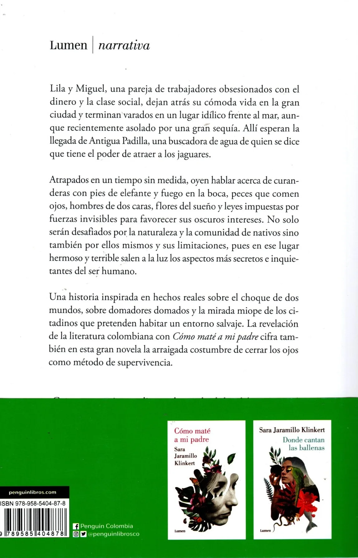 Libro Sara Jaramillo Klinkert - Escrito En La Piel Del Jaguar - Image 2