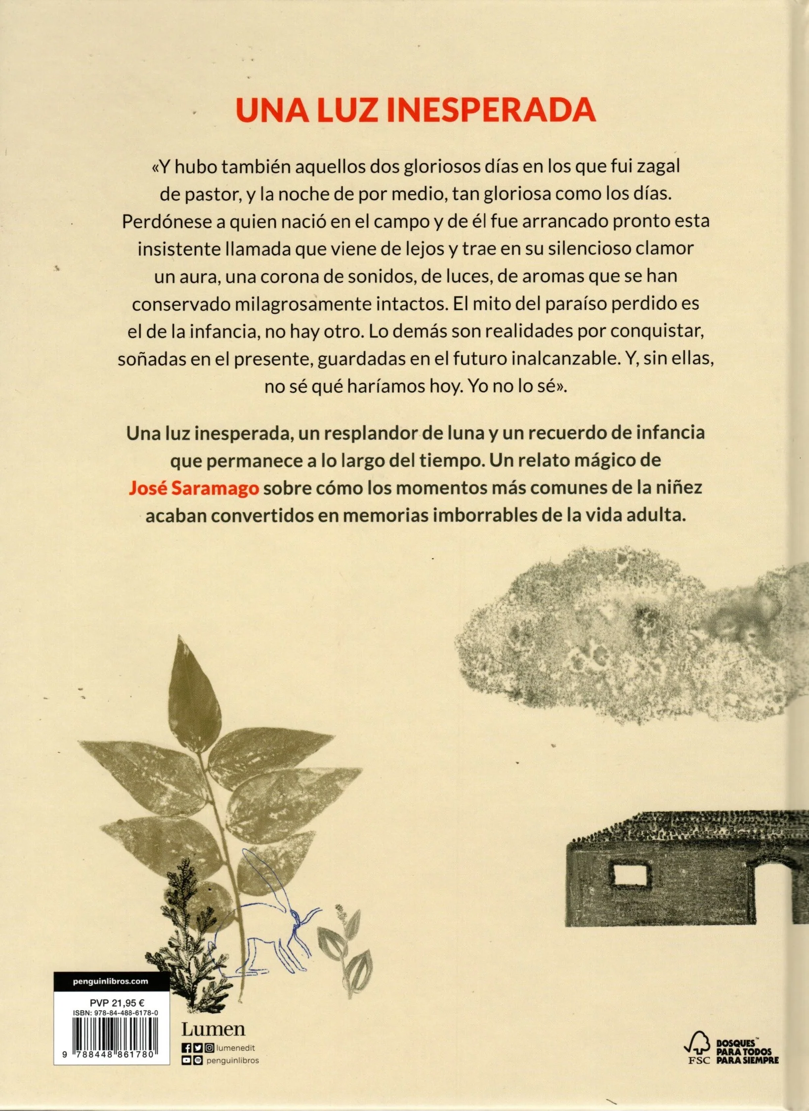 Libro Una luz inesperada - José Saramago - Image 2