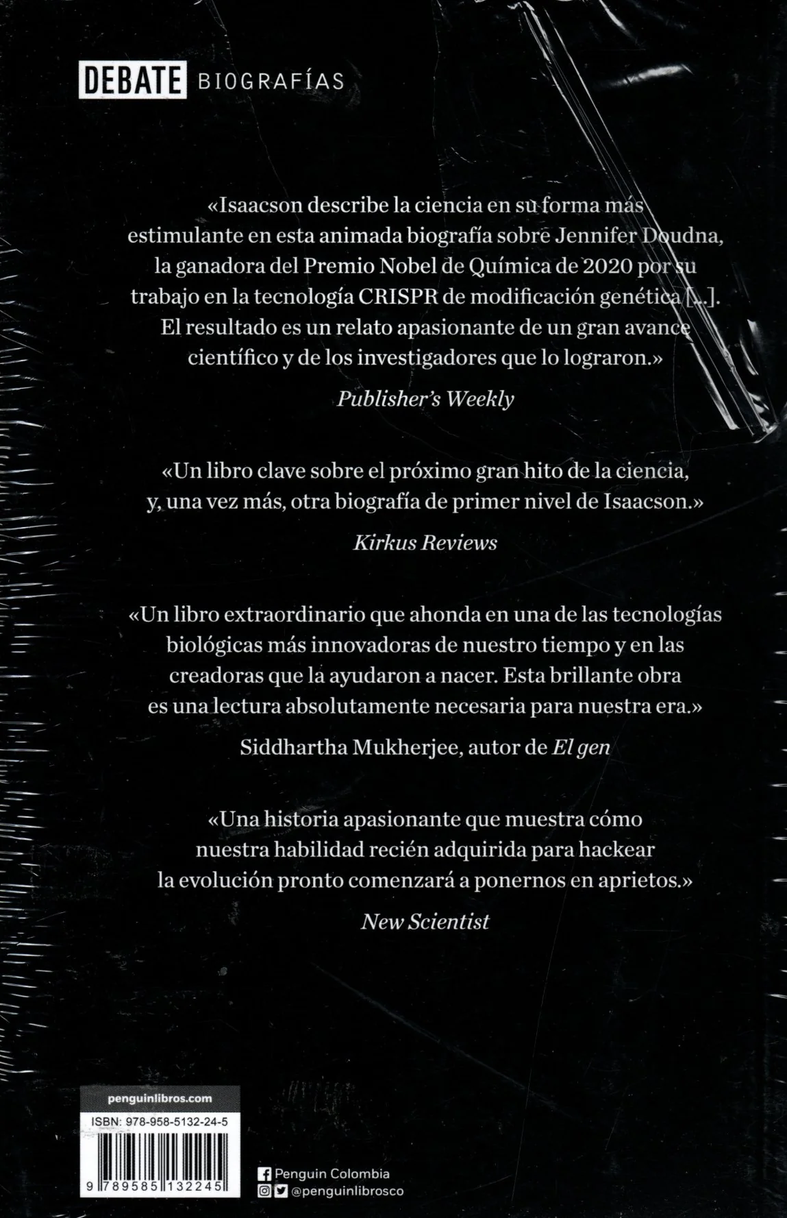 Libro Walter Isaacson - El código de la vida - Image 2