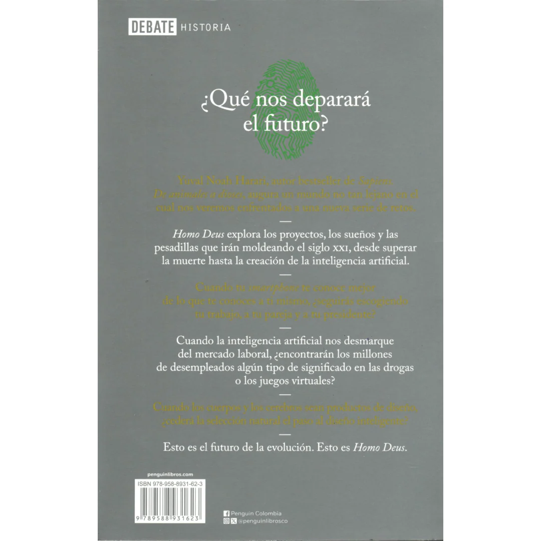 Libro Yuval Noah Harari - Homo Deus - Image 2