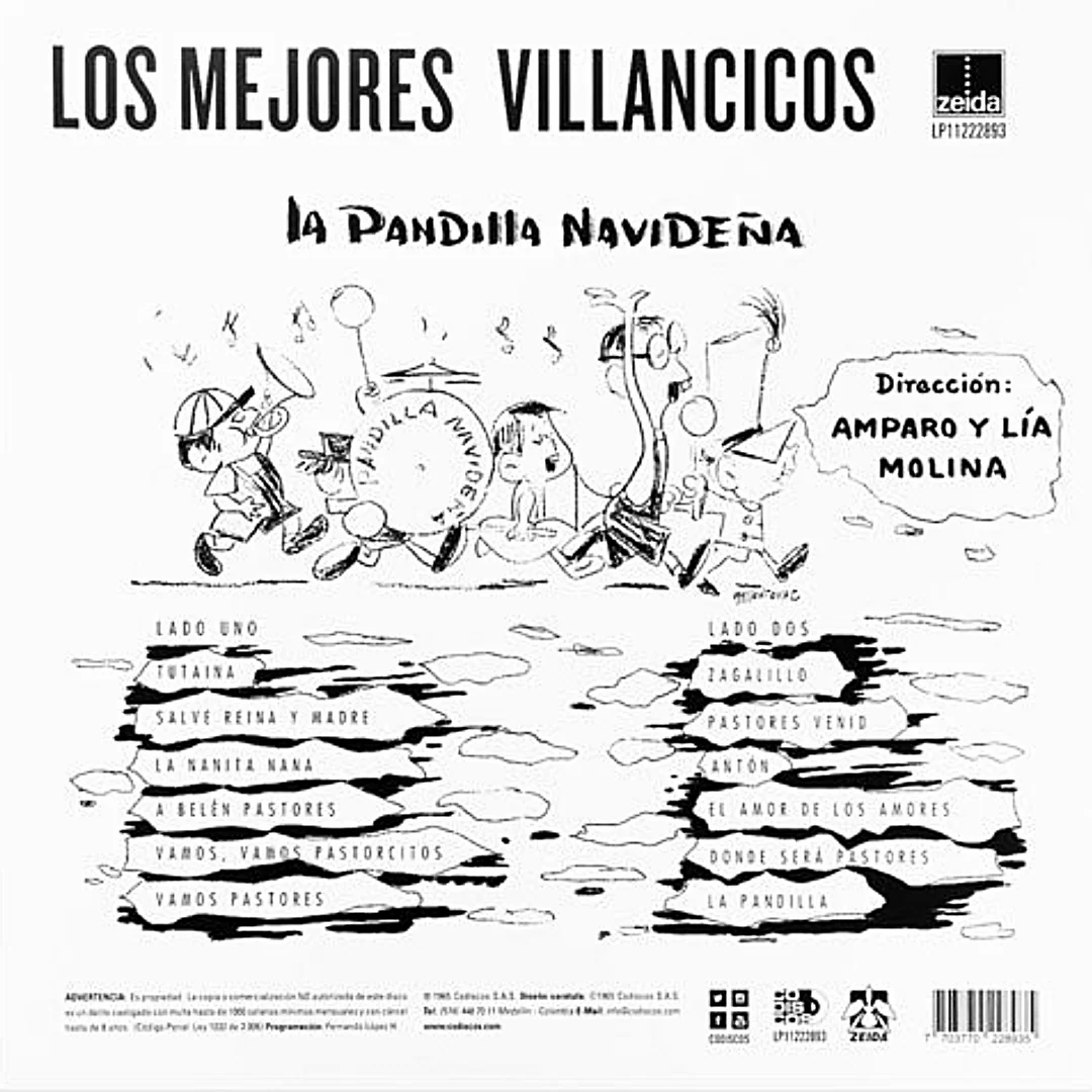 LP Coro De Lia Molina - Los Mejores Villancicos - Image 2