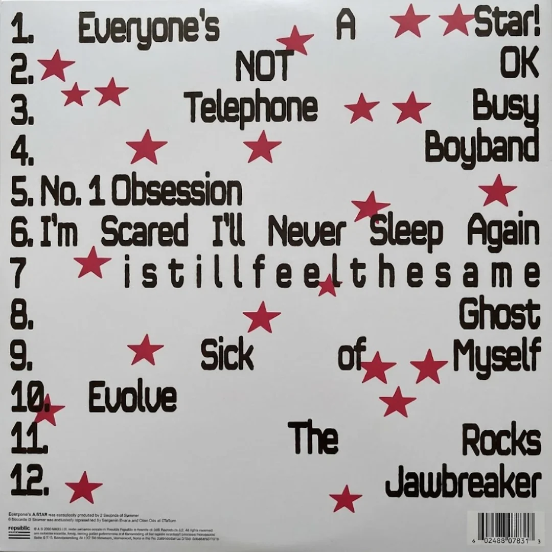 LP 5 Seconds Of Summer – Everyone's A Star! - Image 2