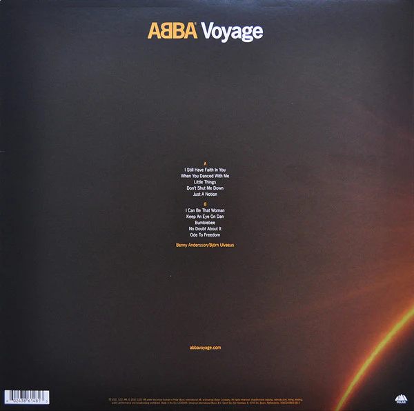 LP ABBA – Voyage - Image 2