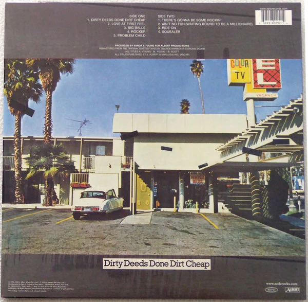 LP AC/DC – Dirty Deeds Done Dirt Cheap - Image 2