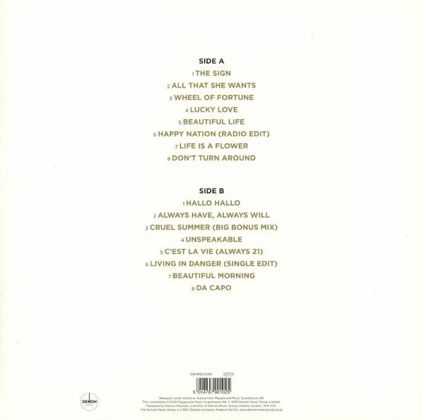 LP Ace Of Base – Gold - Image 2