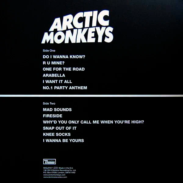 LP Arctic Monkeys ‎– AM - Image 2