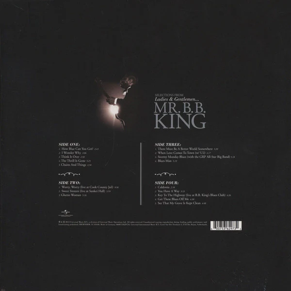 LP B.B. King – Selections From: Ladies & Gentlemen ... Mr. B.B. King - Image 2