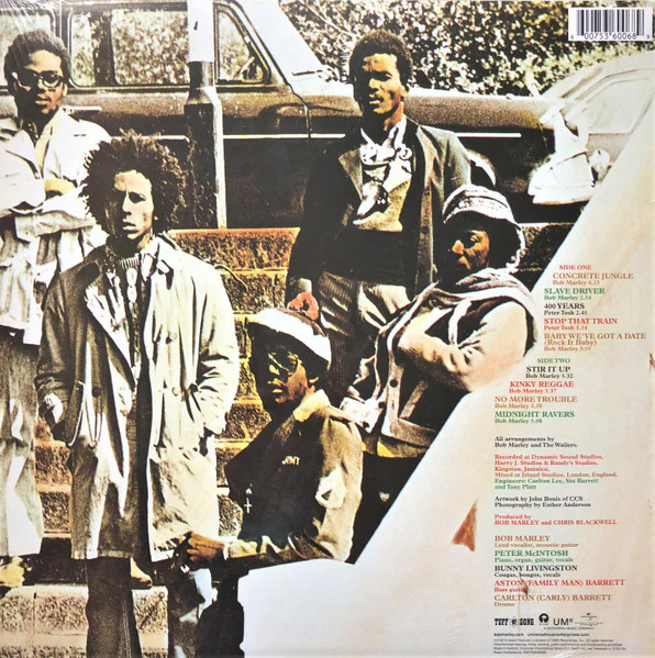 LP Bob Marley And The Wailers* – Catch A Fire - Image 2