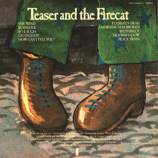 LP Cat Stevens ‎– Teaser And The Firecat - Image 2