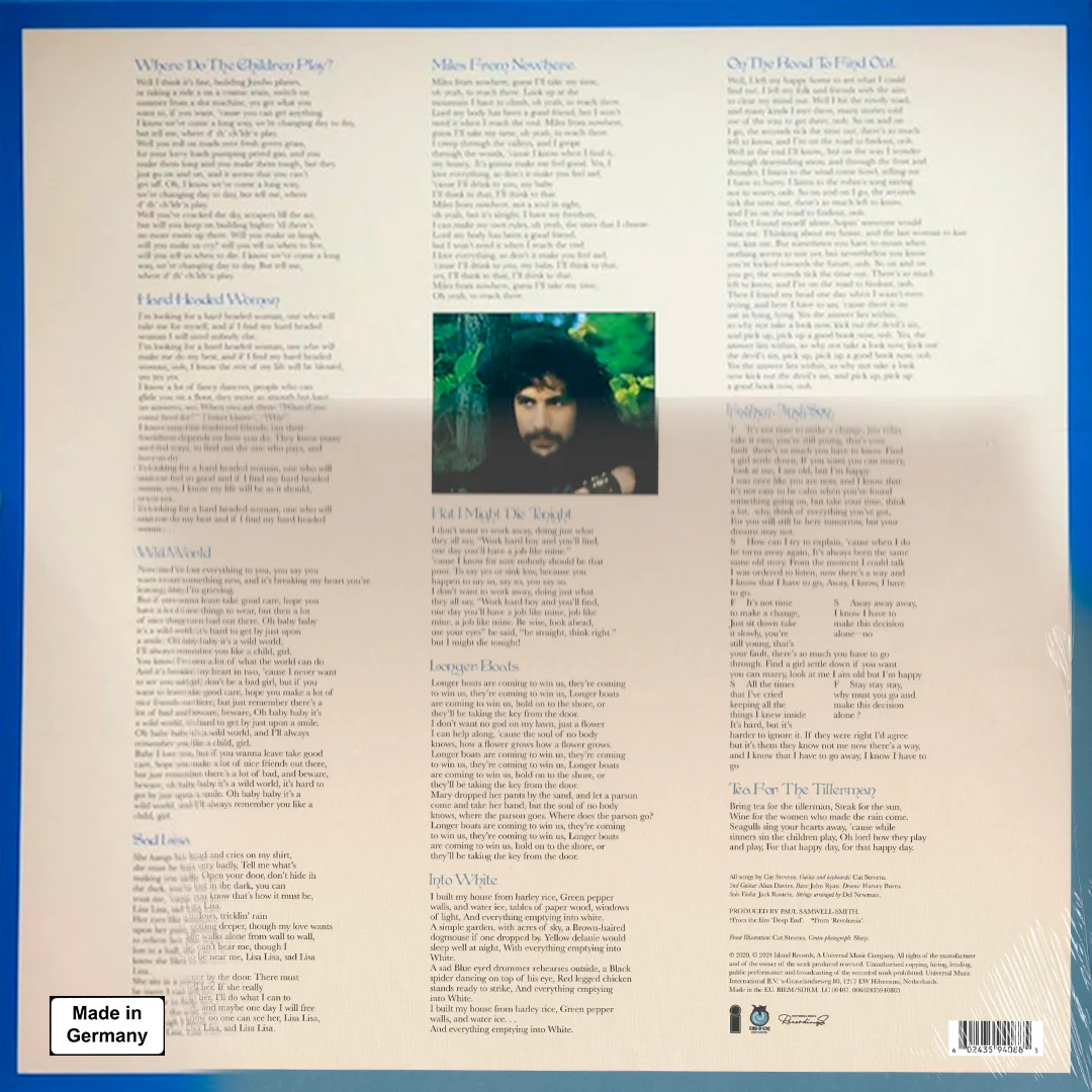 LP Cat Stevens - Tea For The Tillerman - Image 2