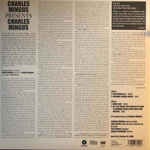 LP Charles Mingus – Presents Charles Mingus - Image 2