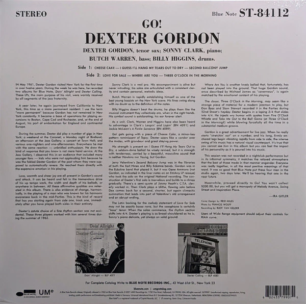LP Dexter Gordon – Go! - Image 2
