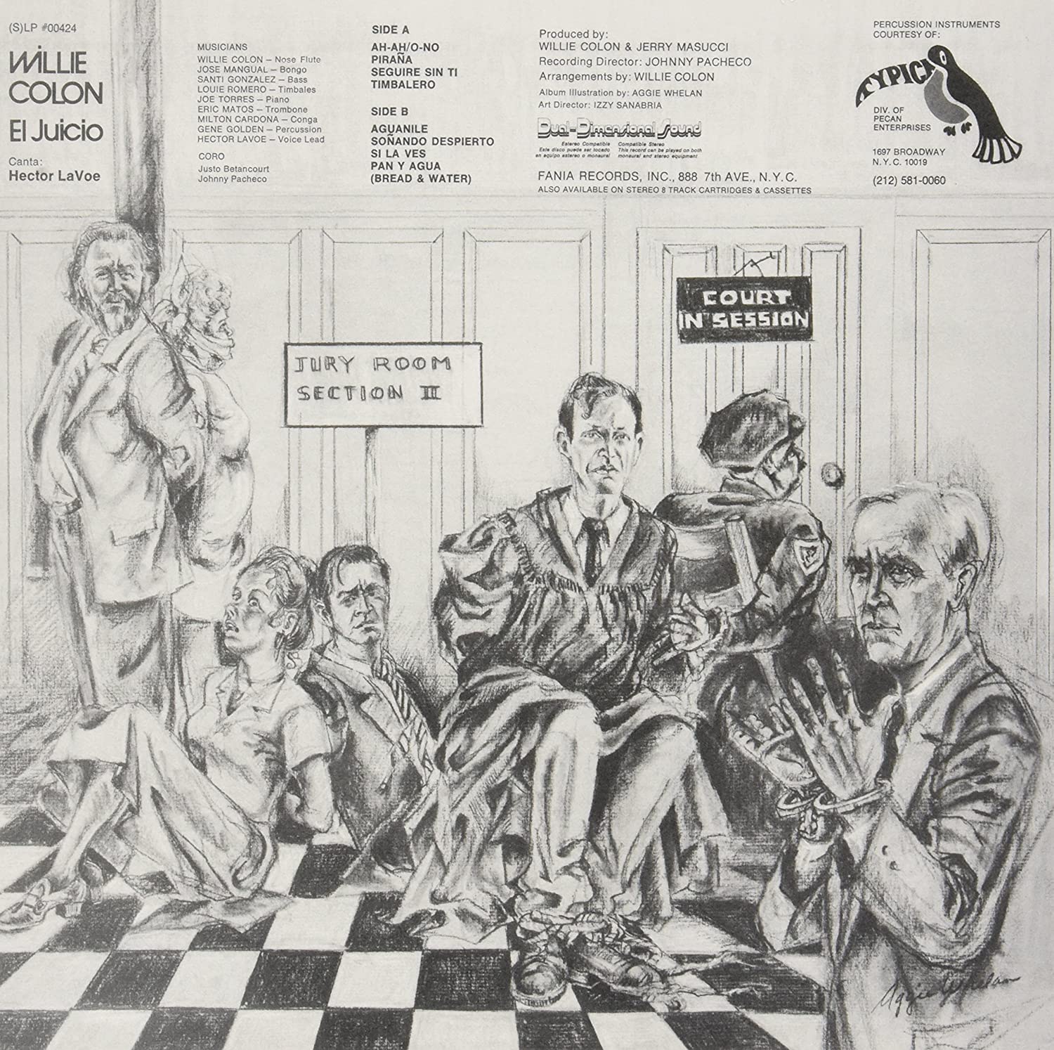 LP El Juicio - Willie Colon y Héctor Lavoe - Image 2