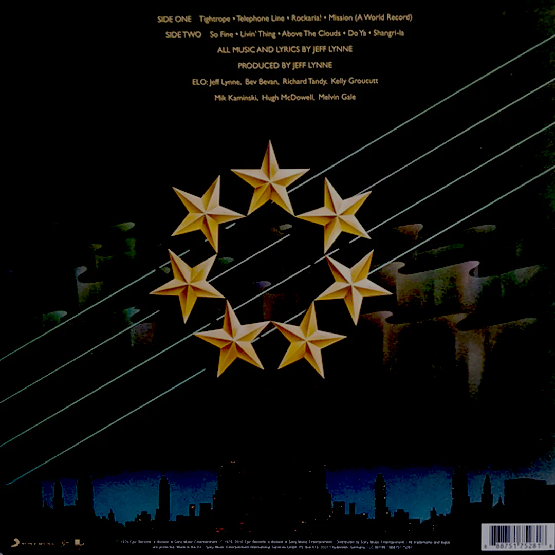 LP Electric Light Orchestra ‎– A New World Record - Image 2