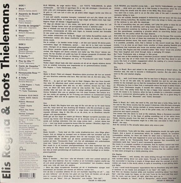 LP Elis Regina, Toots Thielemans - Elis & Toots - Image 2