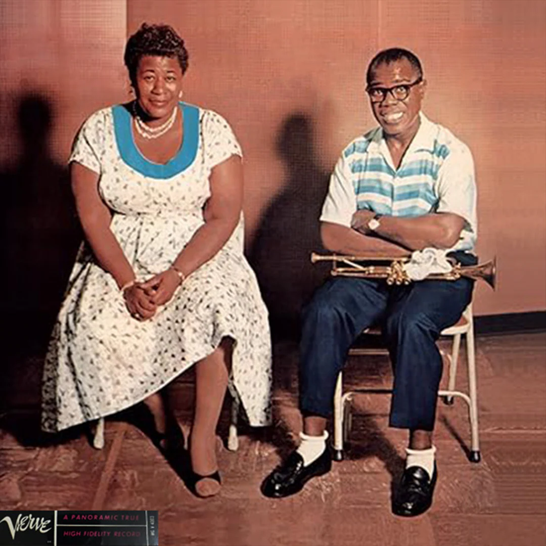 LP Ella Fitzgerald And Louis Armstrong ‎– Ella And Louis