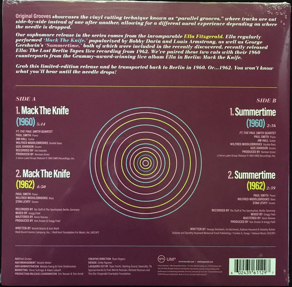 LP Ella Fitzgerald – Ella In Berlin - Image 2