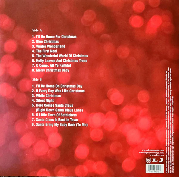 LP Elvis Presley – The Classic Christmas Album - Image 2