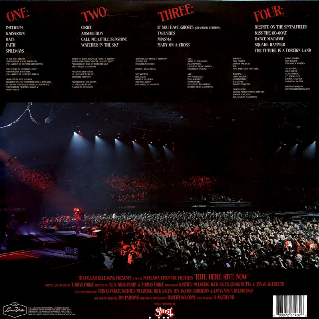 LP Ghost – Rite Here Rite Now (Original Motion Picture Soundtrack) - Image 2