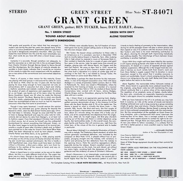 LP Grant Green – Green Street - Image 2