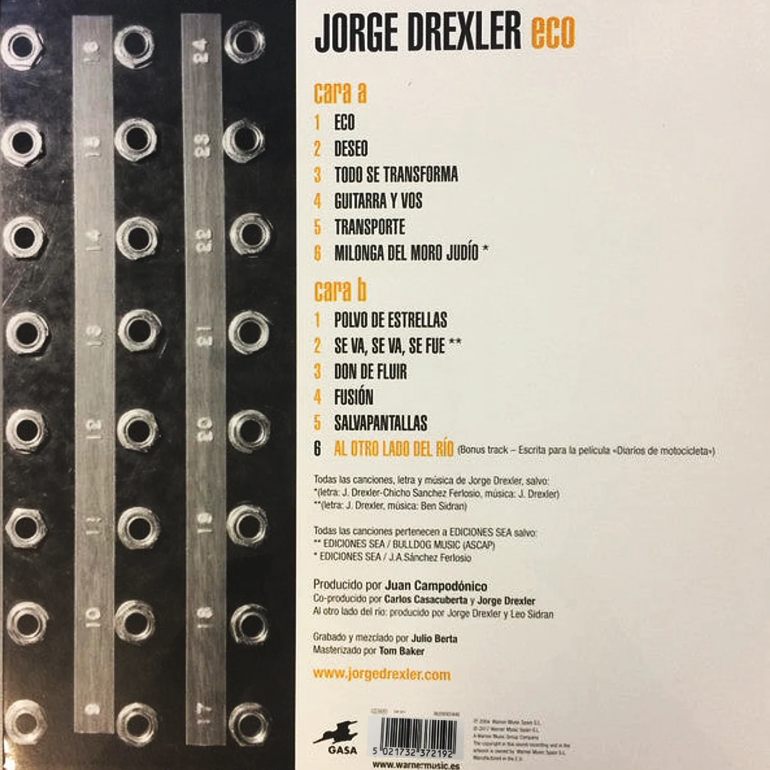 LP Jorge Drexler - Eco - Image 2