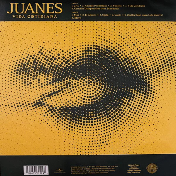 LP Juanes – Vida Cotidiana - Image 2