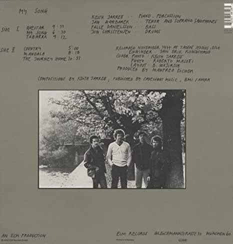 LP Keith Jarrett – My Song - Image 2