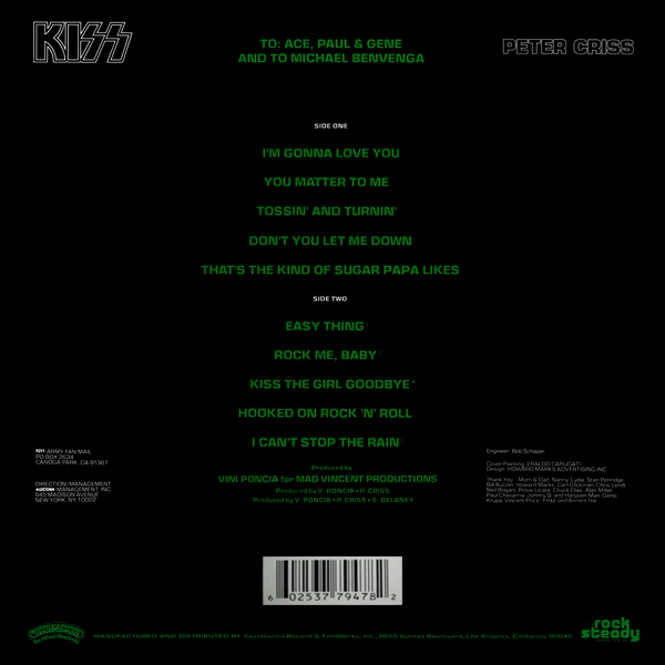LP Kiss, Peter Criss – Peter Criss - Image 2