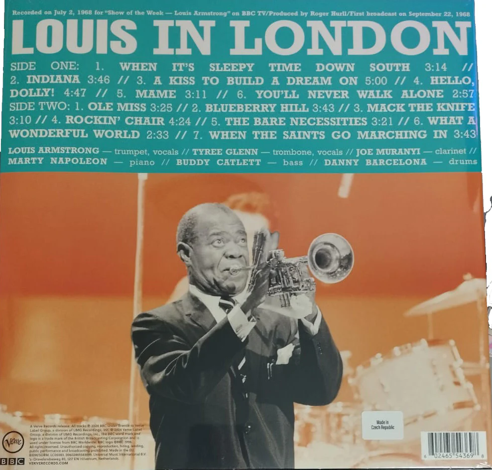 LP Louis Armstrong – Louis In London - Image 2