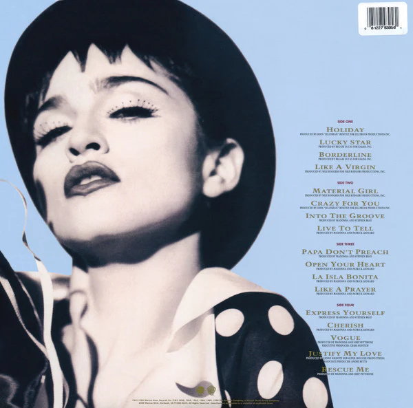 LPX2 Madonna - The Inmmaculate Collection - Image 2