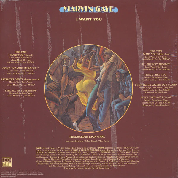 LP Marvin Gaye – I Want You - Image 2